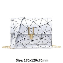 Load image into Gallery viewer, Geometric Print Women's Shoulder Bag