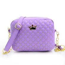 Load image into Gallery viewer, Fashion Crown Mini Rivet Shoulder Bag