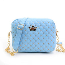 Load image into Gallery viewer, Fashion Crown Mini Rivet Shoulder Bag