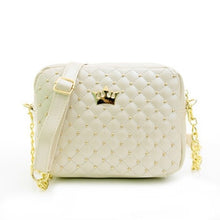 Load image into Gallery viewer, Fashion Crown Mini Rivet Shoulder Bag