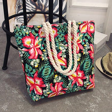 Load image into Gallery viewer, Canvas, Shopping, Beach shoulder Bag