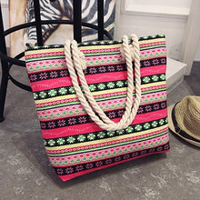 Load image into Gallery viewer, Canvas, Shopping, Beach shoulder Bag