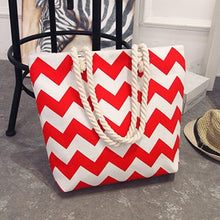 Load image into Gallery viewer, Canvas, Shopping, Beach shoulder Bag