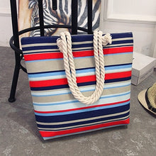 Load image into Gallery viewer, Canvas, Shopping, Beach shoulder Bag
