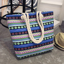 Load image into Gallery viewer, Canvas, Shopping, Beach shoulder Bag