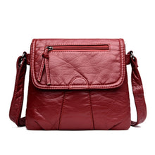 Load image into Gallery viewer, Washable leather stylish women bag